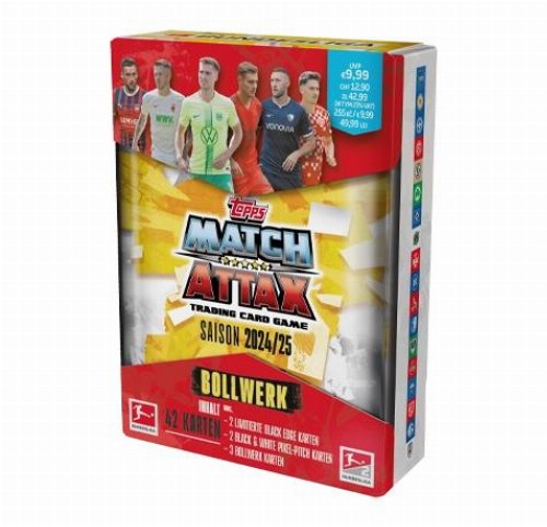 Topps - Match Attax Bundesliga 2024-25 Κάρτες Bollwerk
Mini Tin (42 Κάρτες)