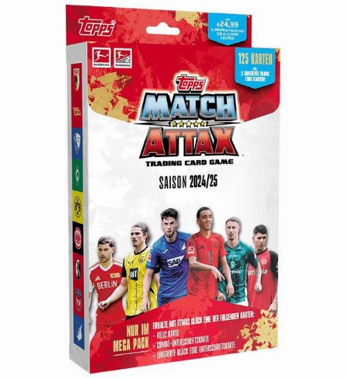 Topps - Match Attax Bundesliga 2024-25 Κάρτες Mega
Pack (125 Κάρτες)