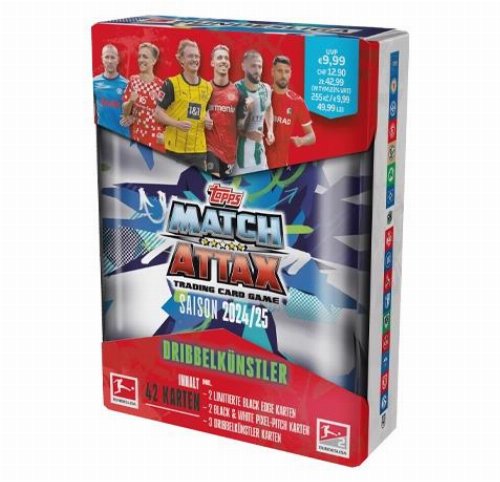 Topps - Match Attax Bundesliga 2024-25 Κάρτες
Dribbelkunstler Mini Tin (42 Κάρτες)