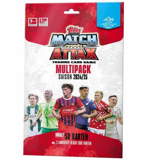 Topps - Match Attax Bundesliga 2024-25 Κάρτες
Multi-Pack (50 Κάρτες)