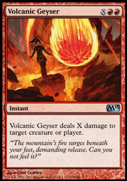 Volcanic Geyser - Foil