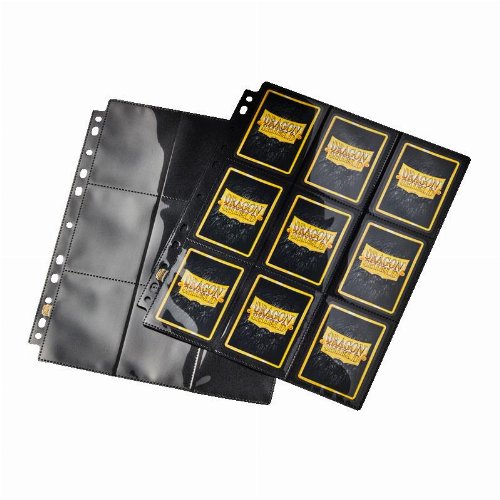 Dragon Shield - Side-Loading Black 18-Pocket
Pages (50 pieces)