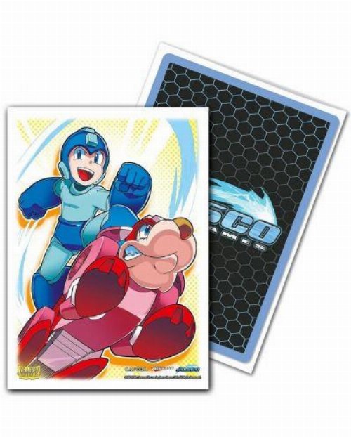 Dragon Shield Art Sleeves Standard Size - Mega Man
& Rush (100 Sleeves)