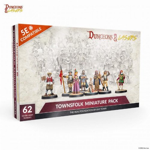 Dungeons & Lasers - Townsfolk Miniature
Pack