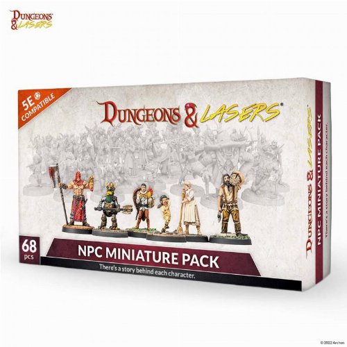 Dungeons & Lasers - NPC Miniature
Pack