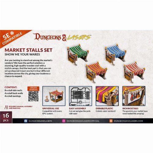 Dungeons & Lasers - Market Stalls
Set