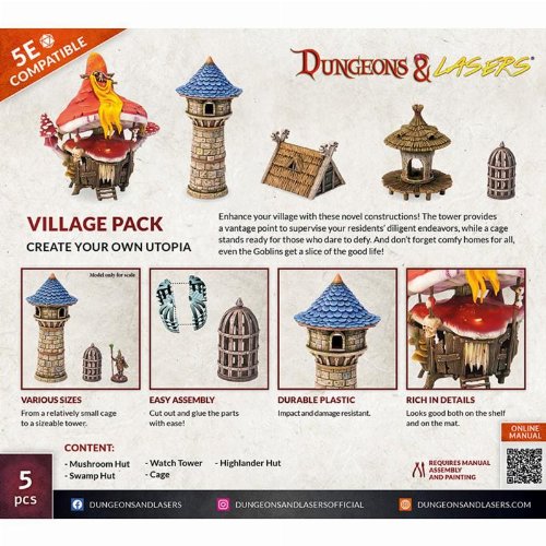 Dungeons & Lasers - Village Pack