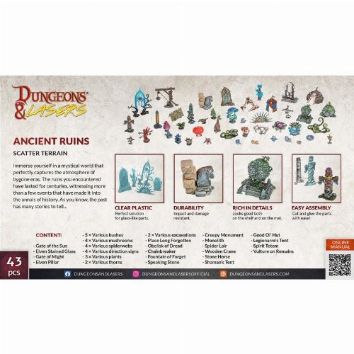 Dungeons & Lasers - Ancient Ruins Scatter
Terrain