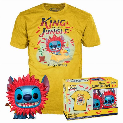 Συλλεκτικό Funko Box: Disney Lilo & Stitch - King
of the Jungle POP! με T-Shirt