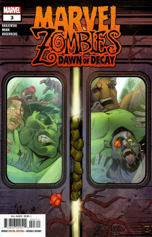 Τεύχος Κόμικ Marvel Zombies Dawn of Decay #3 (OF
3)