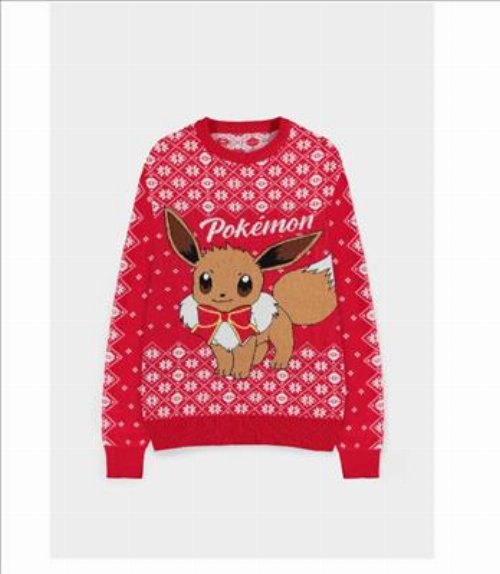 Pokemon - Eevee Red Ugly Christmas Sweater
(XXL)