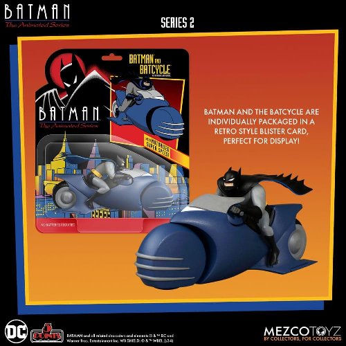 Batman: The Animated Series - Batman & Batcycle
Φιγούρα Δράσης (10cm)