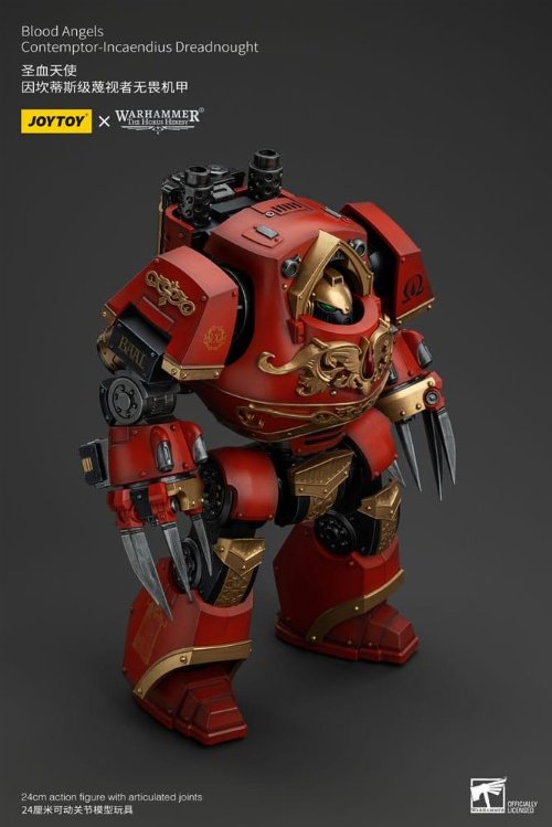 Warhammer The Horus Heresy - Blood Angels
Contemptor-Incaendius Dreadnought 1/18 Φιγούρα Δράσης
(24cm)