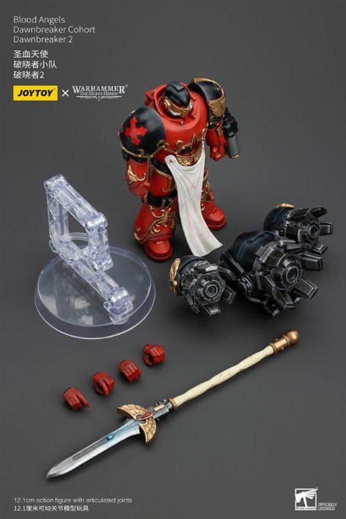 Warhammer The Horus Heresy - Blood Angels Dawnbreaker
Cohort Dawnbreaker 2 1/18 Φιγούρα Δράσης (13cm)