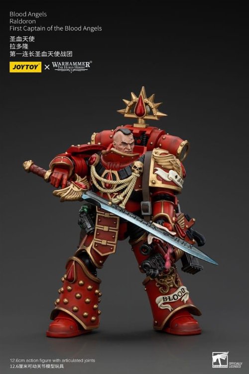 Warhammer The Horus Heresy - Blood Angels
Raldoron First Captain of the Blood Angels 1/18 Action Figure
(13cm)