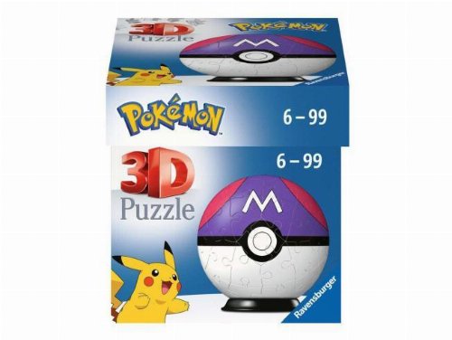 Puzzle 3D 54 pieces - Pokemon: Master
Ball