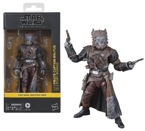 Star Wars: Skeleton Crew Black Series - Pirate captain
Brutus Φιγούρα Δράσης (15cm)