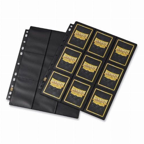 Dragon Shield - Side-Loading Non-Glare Black
18-Pocket Pages (50 pieces)