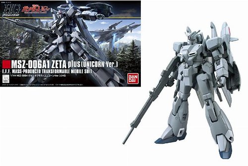 Mobile Suit Gundam - High Grade Gunpla: MSZ-006A1 ZETA
Plus (Unicorn) 1/144 Σετ Μοντελισμού