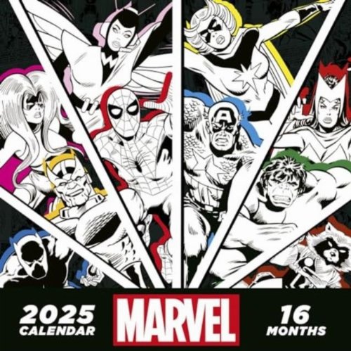 Marvel - Comics 2025 Ημερολόγιο Τοίχου
(30x30cm)