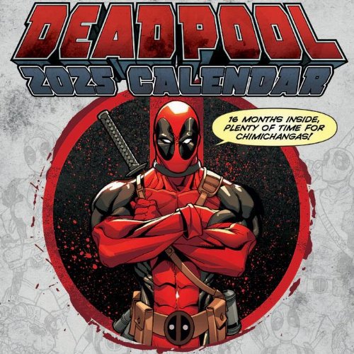 Marvel - Deadpool 2025 Wall Calendar
(30x30cm)