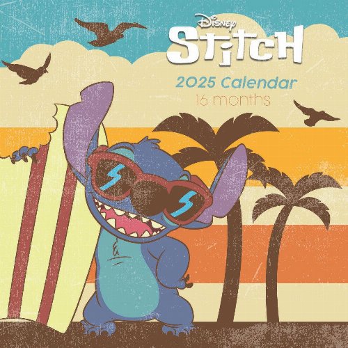 Disney: Lilo & Stitch - Summer 2025 Wall
Calendar (30x30cm)