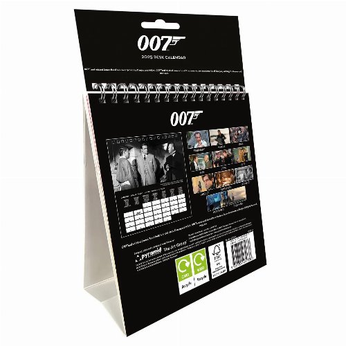 James Bond - 2025 Wall Calendar
(30x30cm)