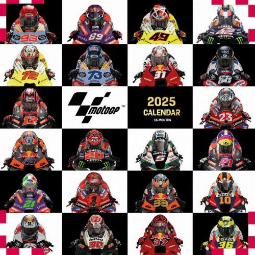 MotoGP - 2025 Wall Calendar
(30x30cm)