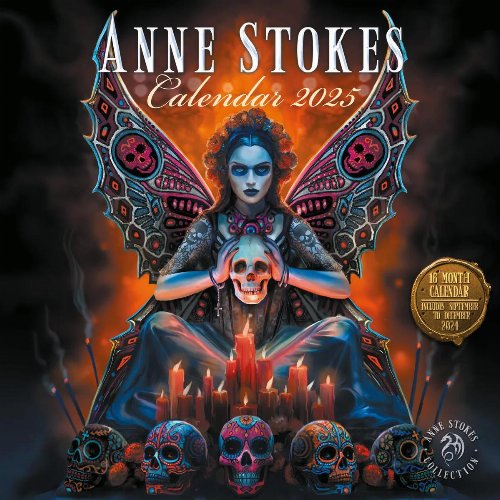 Anne Stokes - 2025 Ημερολόγιο Τοίχου
(30x30cm)