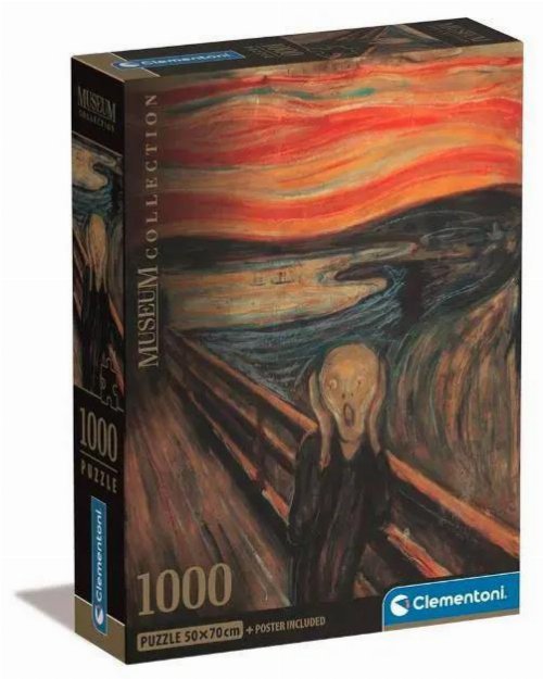 Παζλ 1000 κομμάτια - Museum Collection: Munch -
Scream