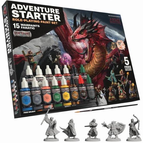 The Army Painter - GameMaster: Adventure Starter
Role-playing Paint Set (30 Colours)