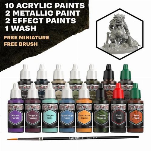 The Army Painter - GameMaster: Wandering Starter
Role-playing Paint Set (30 Colours)