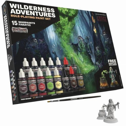 The Army Painter - GameMaster: Wildnerness
Starter Role-playing Paint Set (30 Colours)