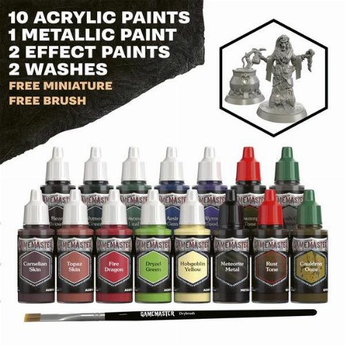 The Army Painter - GameMaster: Wildnerness
Starter Role-playing Paint Set (30 Colours)