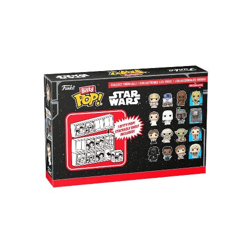 Funko Bitty POP! Star Wars - Darth Vader, Lando
Calrissian, Luke Skywalker & Chase Mystery 4-Pack
Φιγούρες