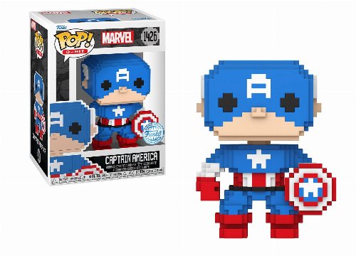 Figure Funko POP! Marvel - Captain America
(8-Bit) #1426 (Exclusive)