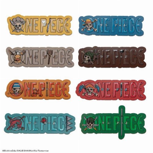 Netflix's One Piece - Jolly Rogers Magnet Set (8
pieces)