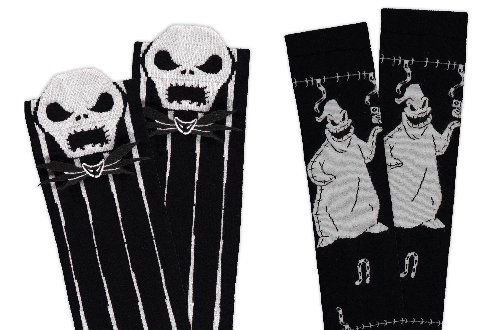 Disney: Nightmare Before Christmas - Glow in the
Dark 2-Pack Socks (Size 39-42)