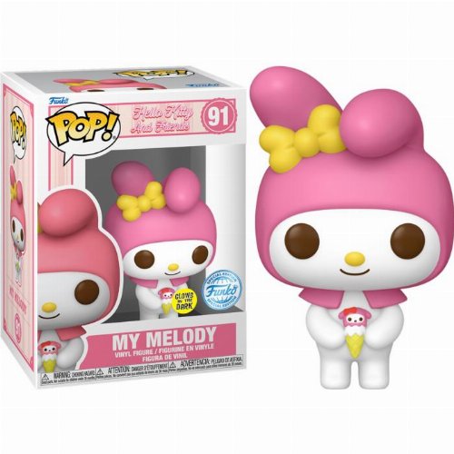 Φιγούρα Funko POP! Sanrio: Hello Kitty and Friends -
My Melody (GITD) #91 (Exclusive)