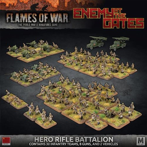 Flames of War - Enemy at the Gates Hero Rifle
Battalion Army Deal