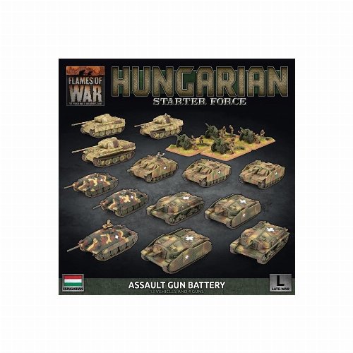 Flames of War - Hungarian Starter Force: Zrinyi
Assault Gun Battery