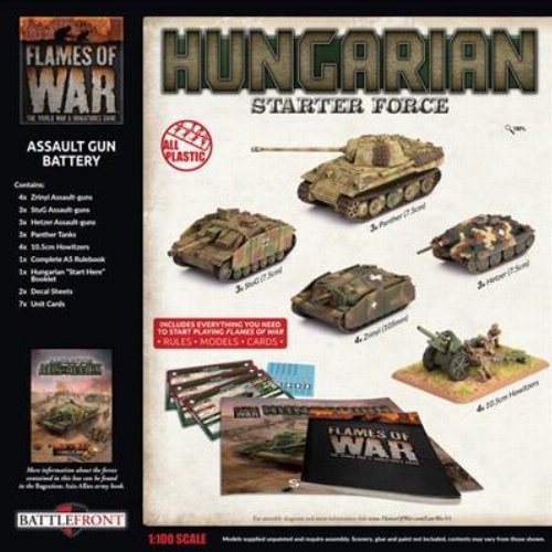 Flames of War - Hungarian Starter Force: Zrinyi
Assault Gun Battery