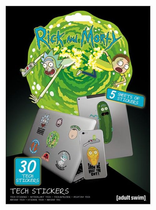 Rick & Morty - Adventrures Tech
Stickers