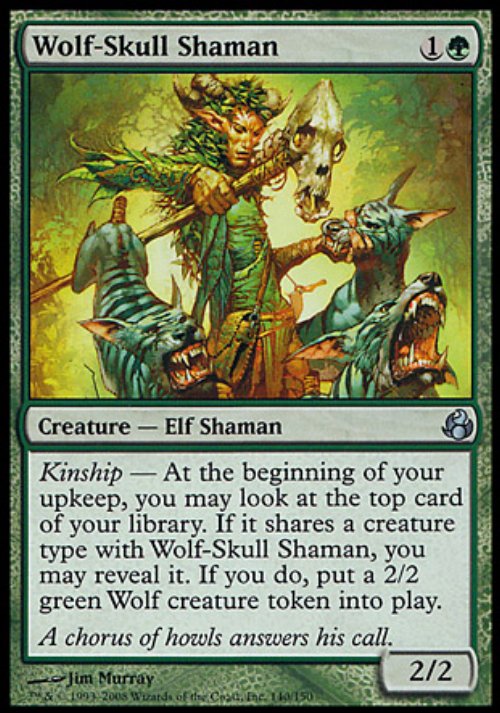 Wolf-skull Shaman - Foil
