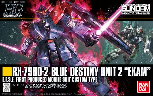 Mobile Suit Gundam - High Grade Gunpla: RX-79BD-3 Blue
Destiny Unit 2 Exam 1/144 Σετ Μοντελισμού