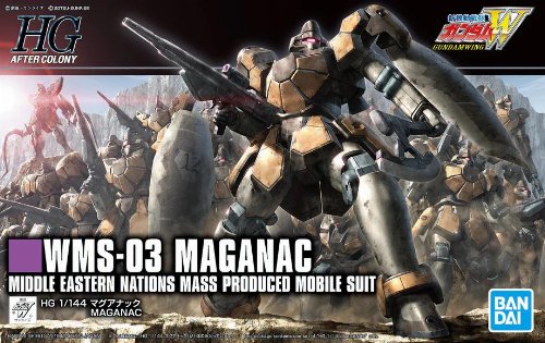 Mobile Suit Gundam - High Grade Gunpla: WMS-03 Maganac
1/144 Σετ Μοντελισμού