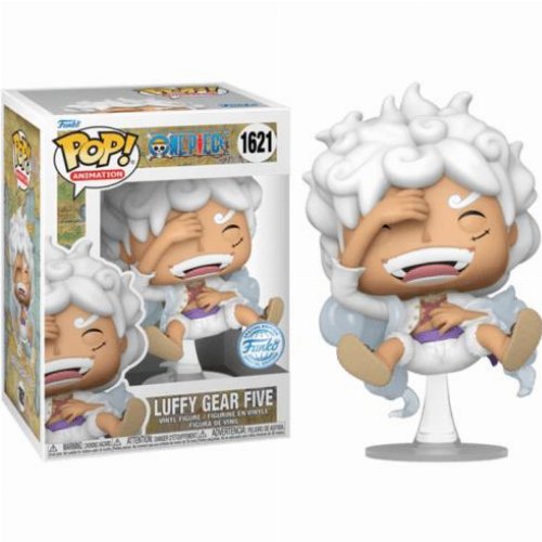 Figure Funko POP! One Piece - Luffy (Gear Five
Laughing) #1621 (Exclusive)