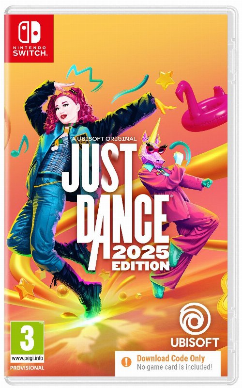 Nintendo Switch Game - Just Dance 2025 (Code in a
Box)