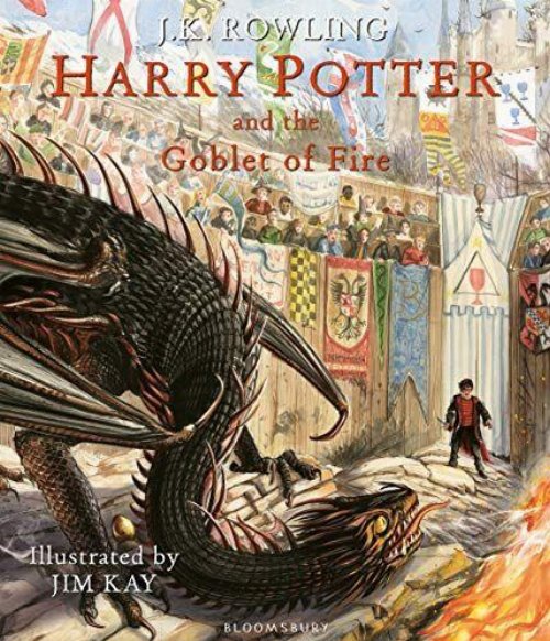 Harry Potter and the Goblet of Fire (Illustrated
Edition)