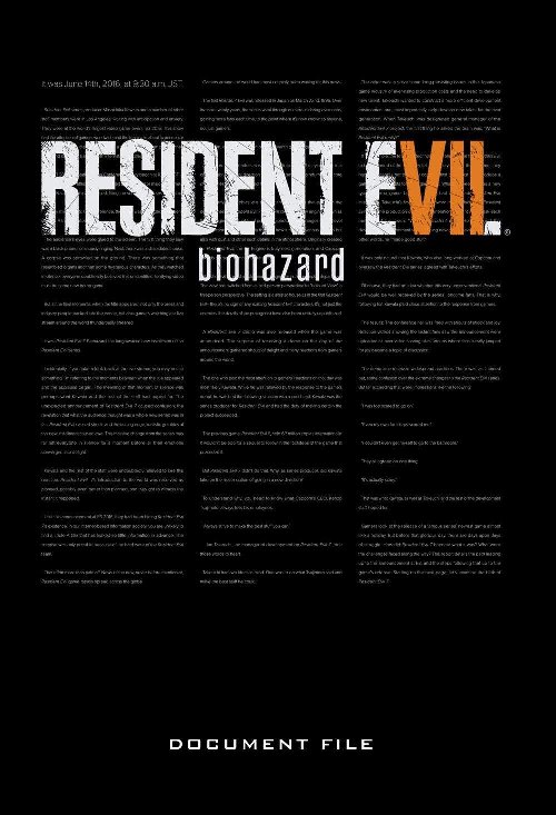 Resident Evil 7: Biohazard
(HC)